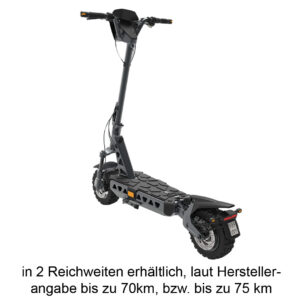 trittbrett hilde escooter elektroscooter ansicht von schräg hinten