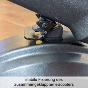 fixierung beim Klappen eScooter Vmax VX2 Pro eroller elektroroller