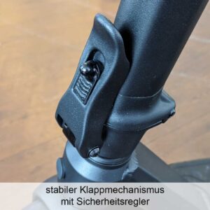 klappmechanismus eScooter Vmax VX2 Pro eroller elektroroller