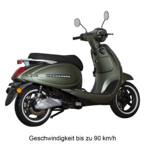 EFO ET 5000 eRoller Elektroroller von schräg hinten