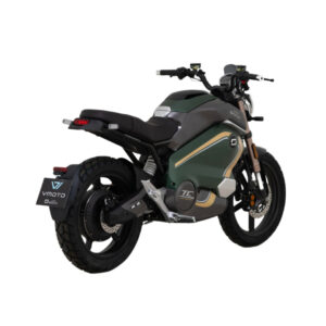 Elektromotorrad Super Soco TC Wanderer 75 km/h von schräg hinten