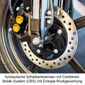 Scheibenbremse von Super Soco TC Wanderer 45 km/h Elektromoped