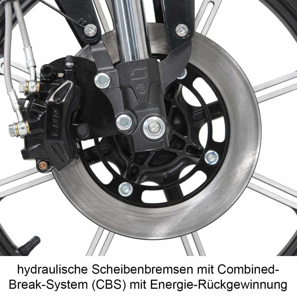 Scheibenbremse von Super Soco TC Eco Elektromotorrad 45km/h