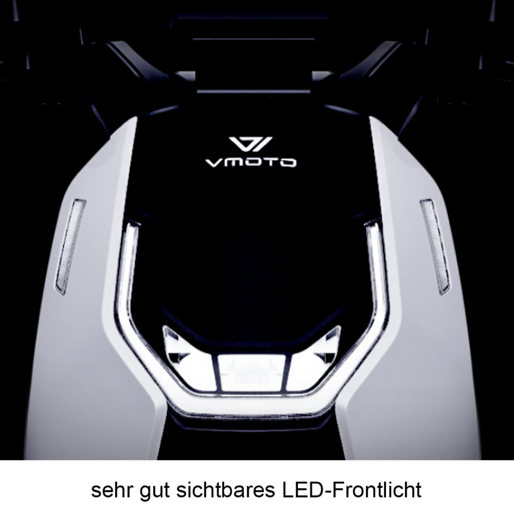 Vorderlicht von VMoto Citi eRoller