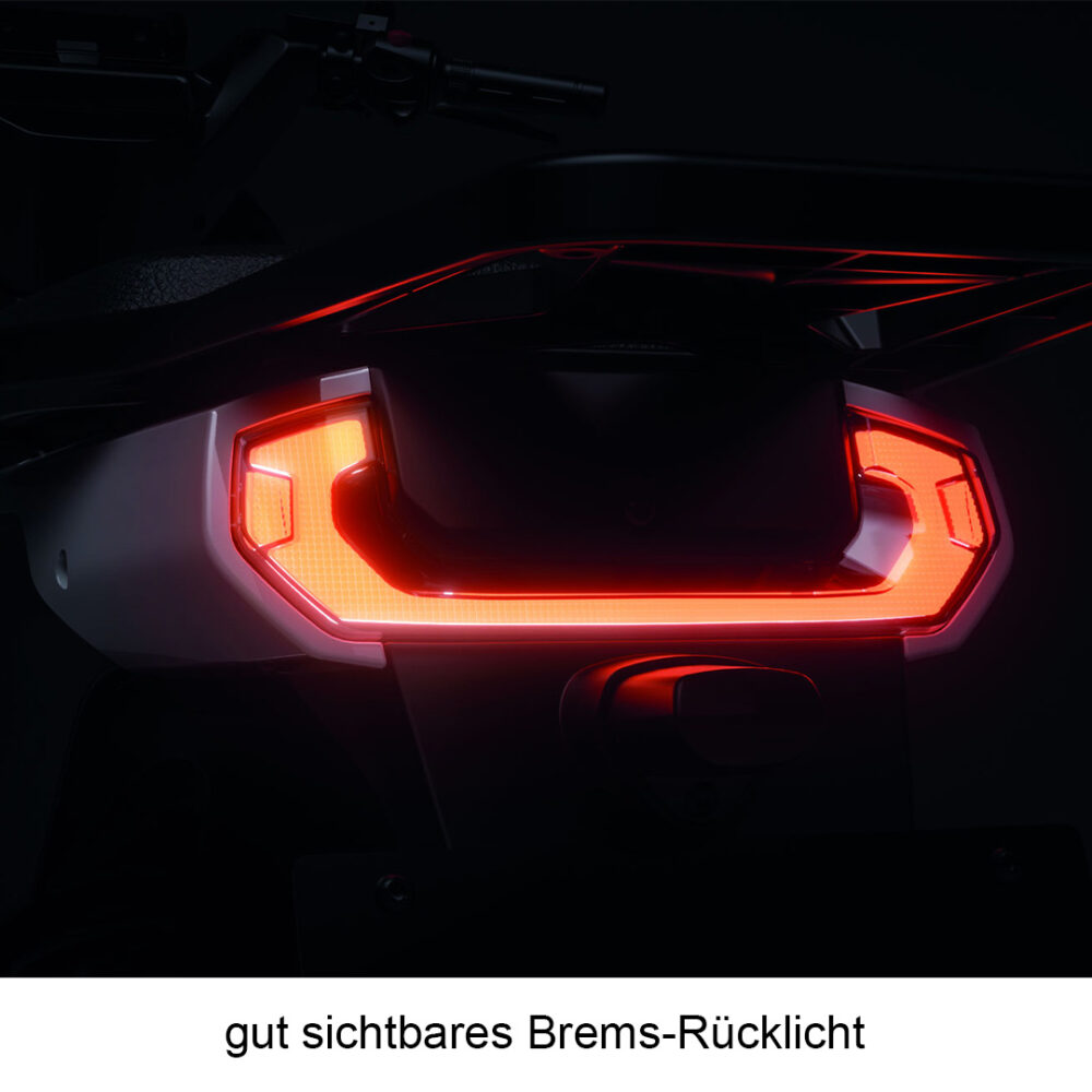 Rücklicht von VMoto Citi eRoller