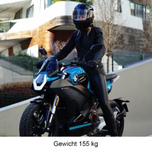 VMoto Stash 125er eMotorrad in der STadt