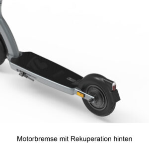 Trittbrett Sultan escooter Motorbremse hinten