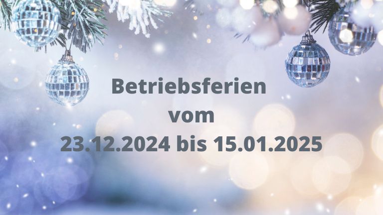 Betriebsferien efuture Weihnachten 2024